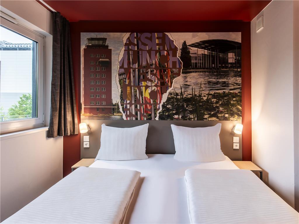 B&B Hotel Muenchen-Messe Aschheim Rum bild